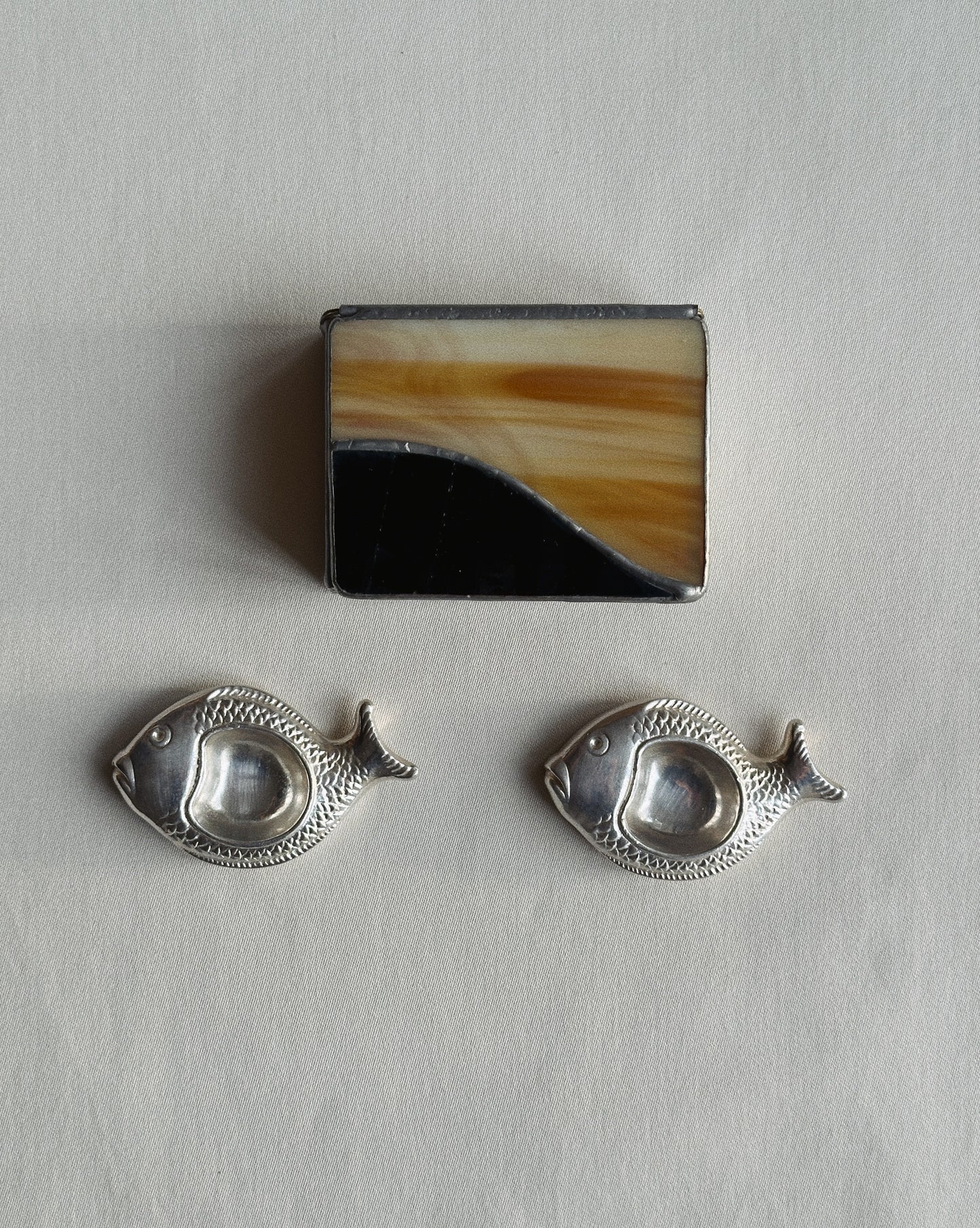 Stained Glass Jewelry Box 