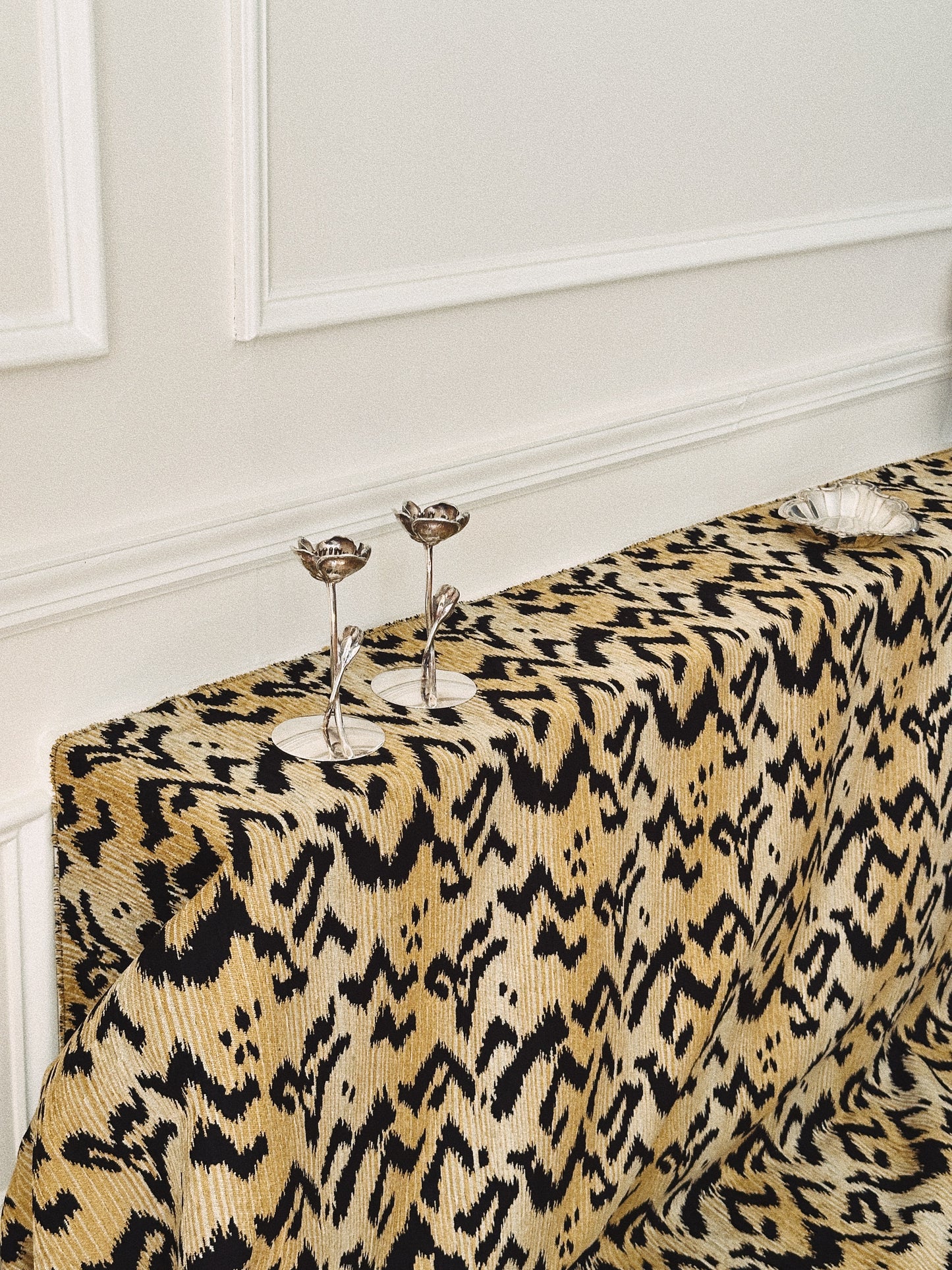 Christofle Candleholders, Pair