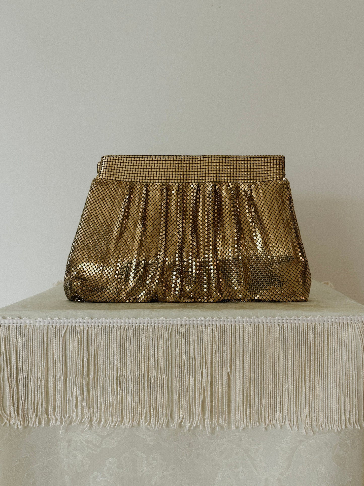 Gold Mesh Purse