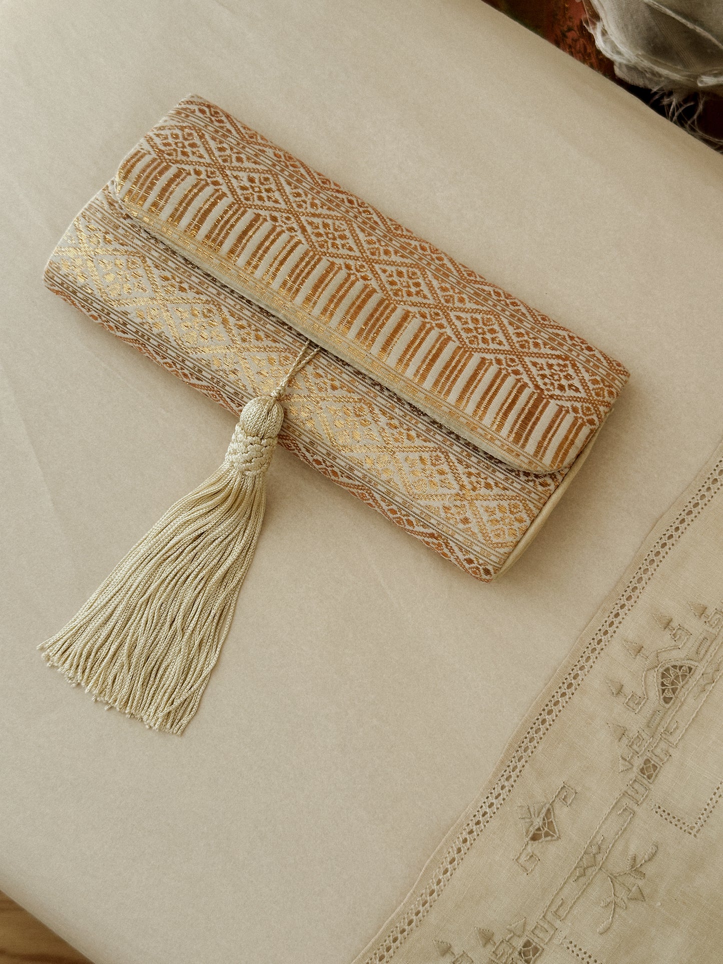 Thai Silk Brocade Clutch