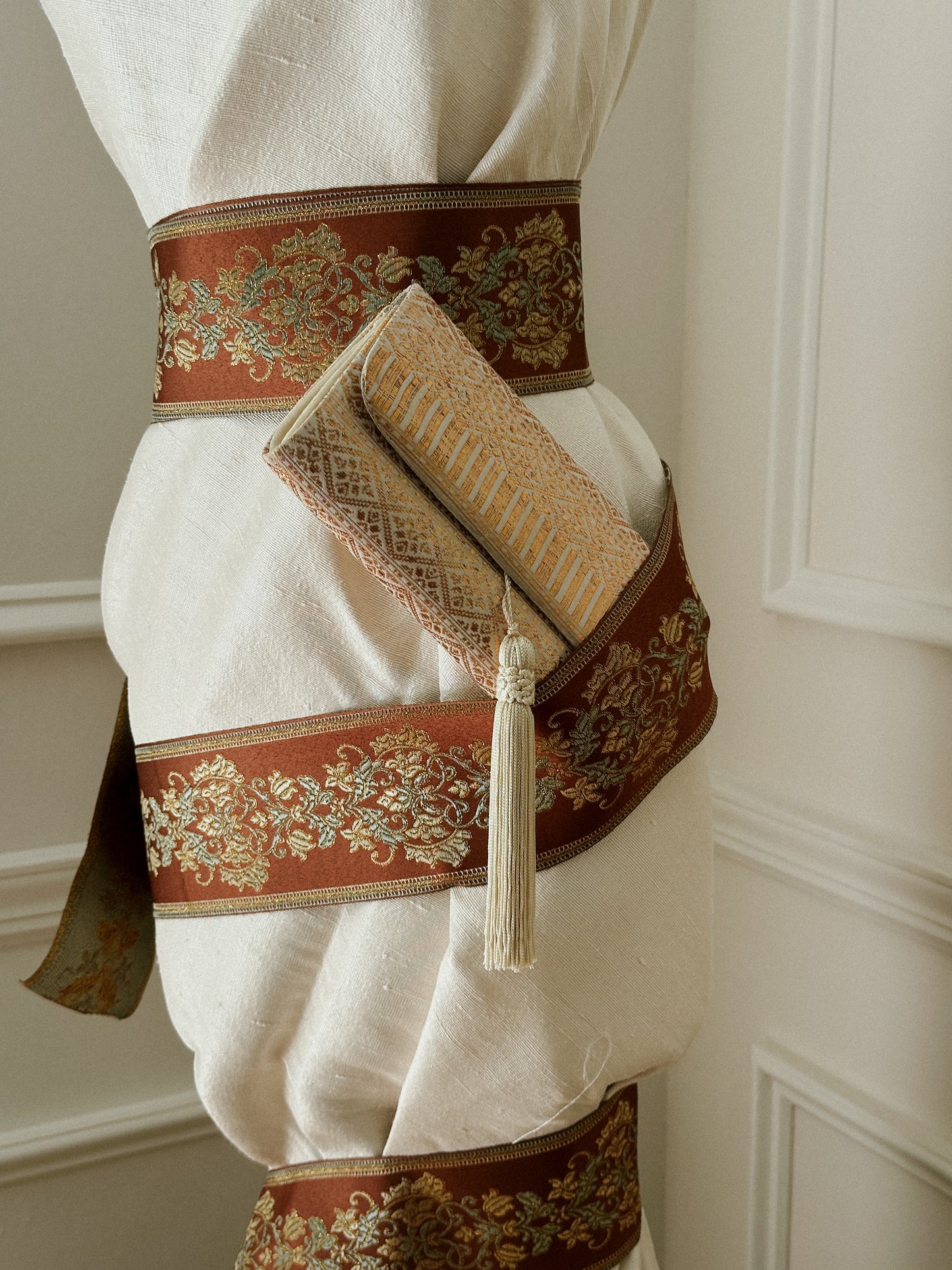Thai Silk Brocade Clutch