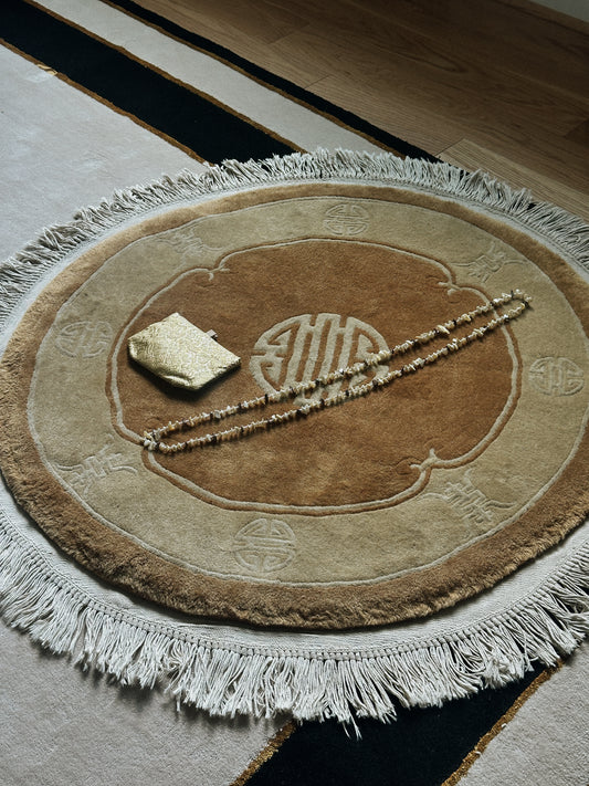Chinese Wool Round Rug