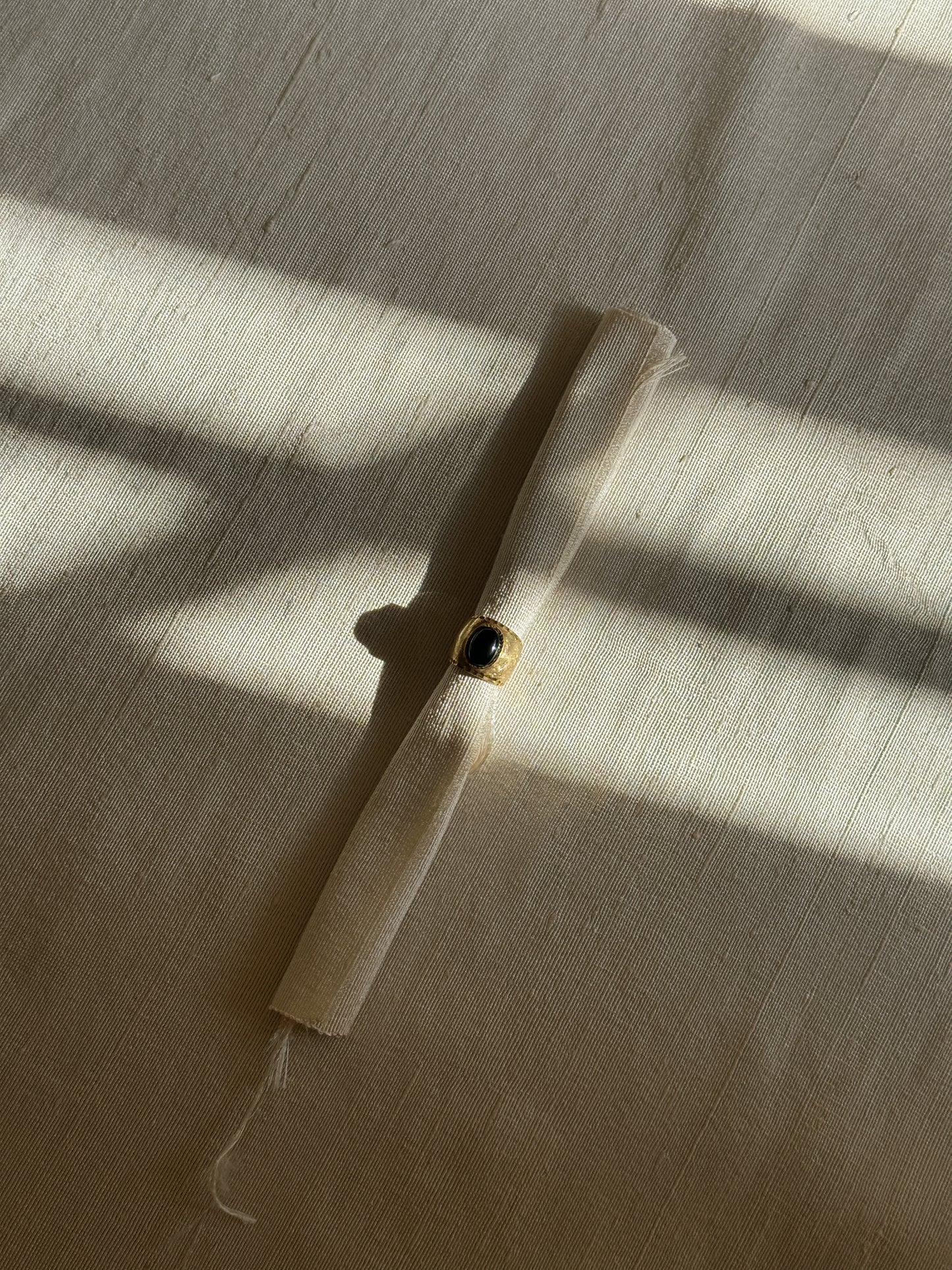 Thai Ivory Woven Silk Fabric