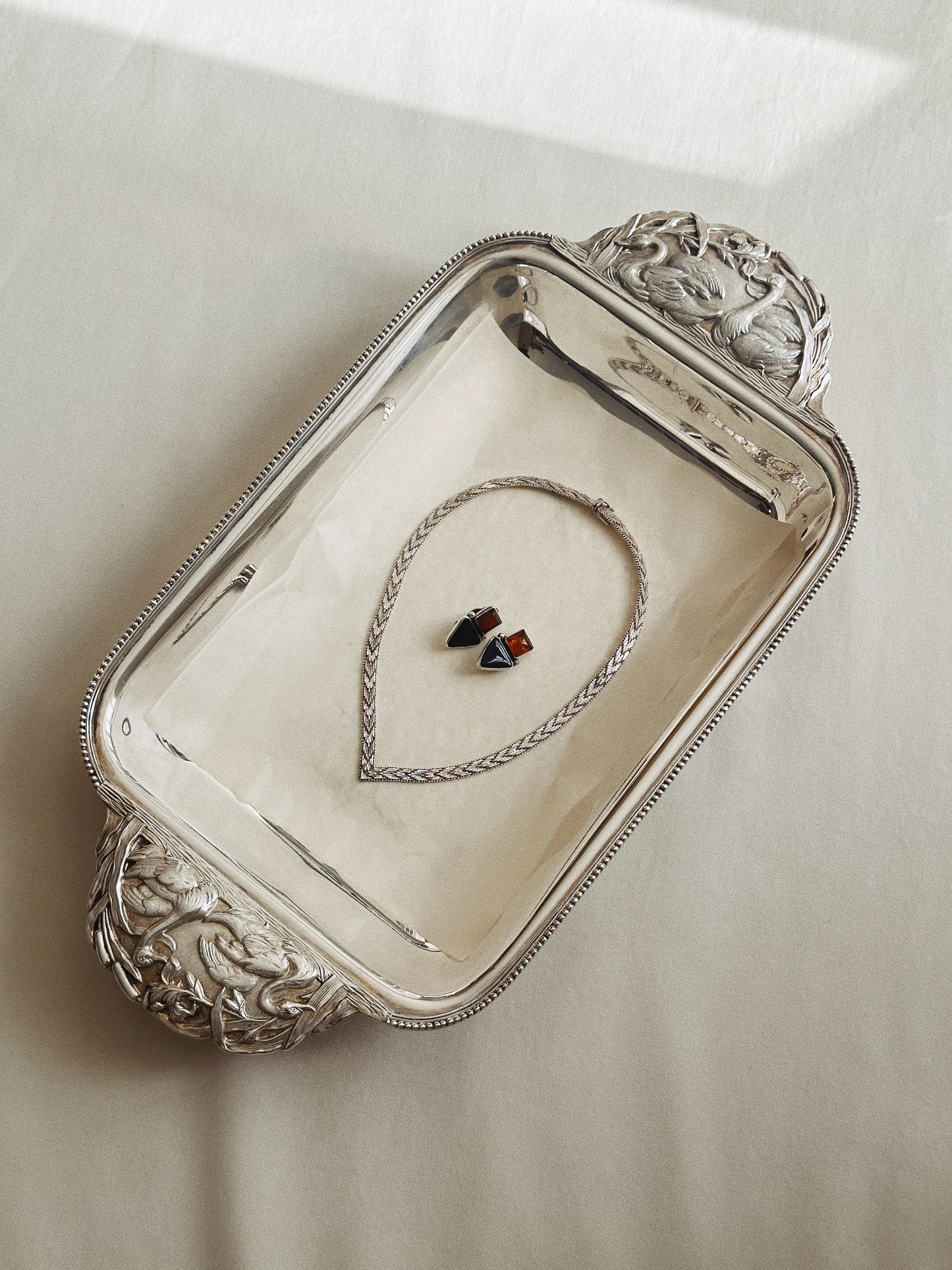 Sterling Woven Necklace