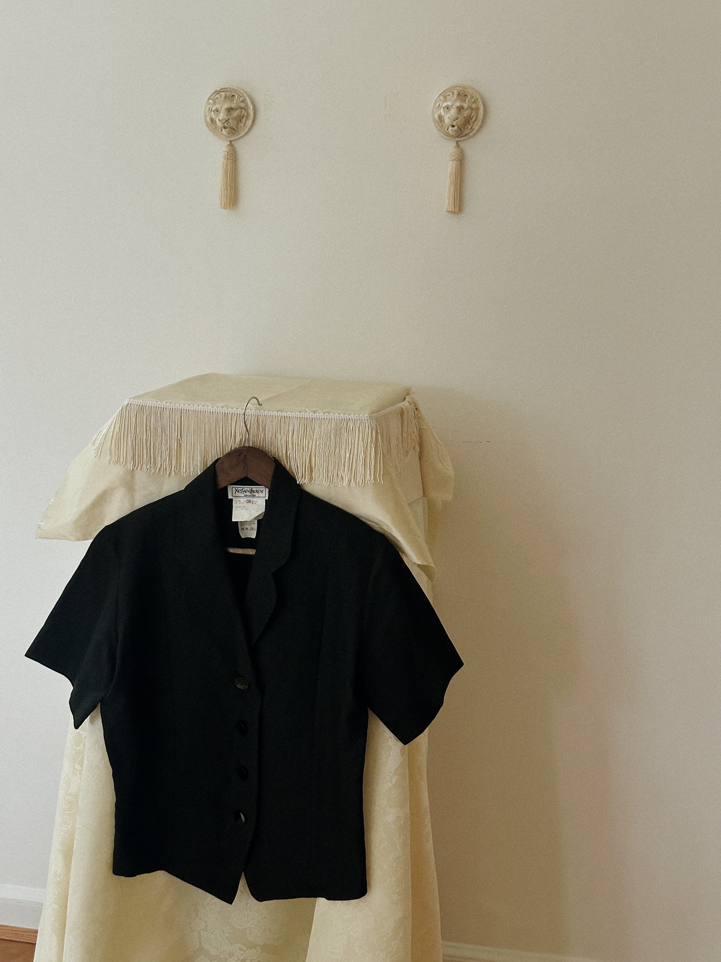 Yves Saint Laurent Linen Blazer 