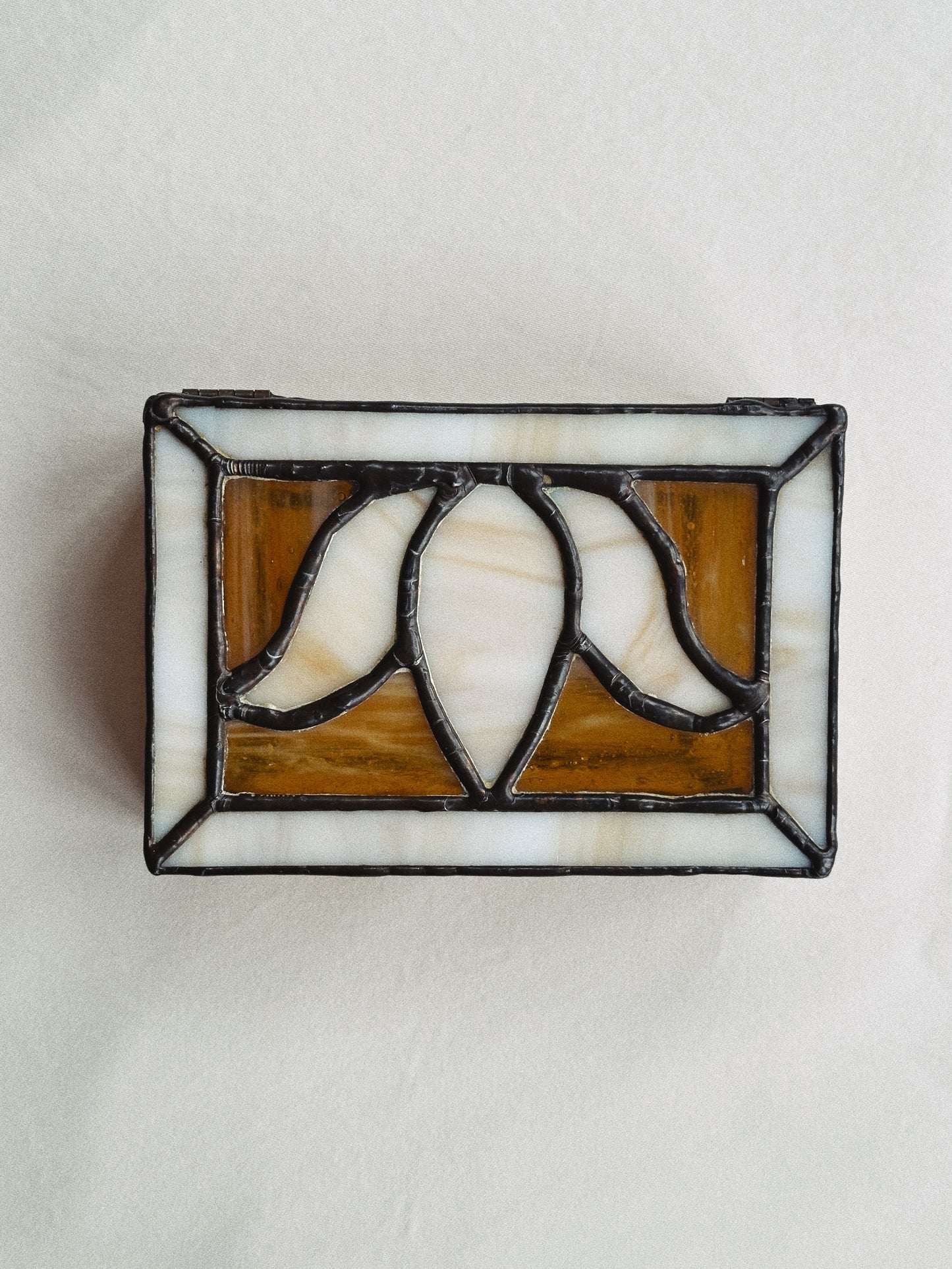 Stained Glass Jewelry Box