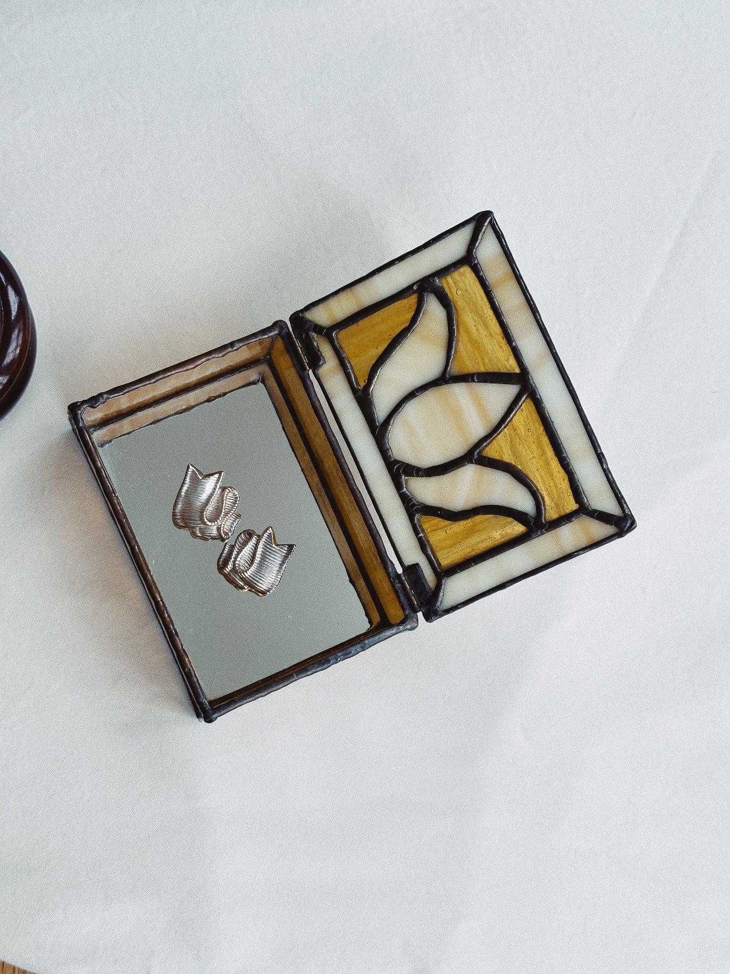 Stained Glass Jewelry Box