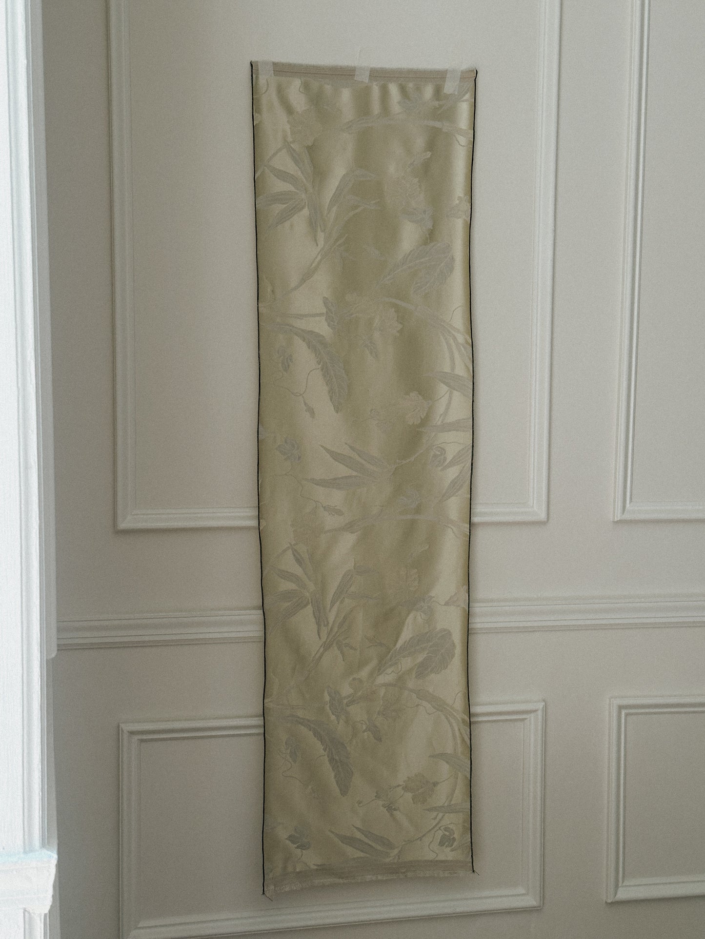 Italian Satin Brocade Fabric