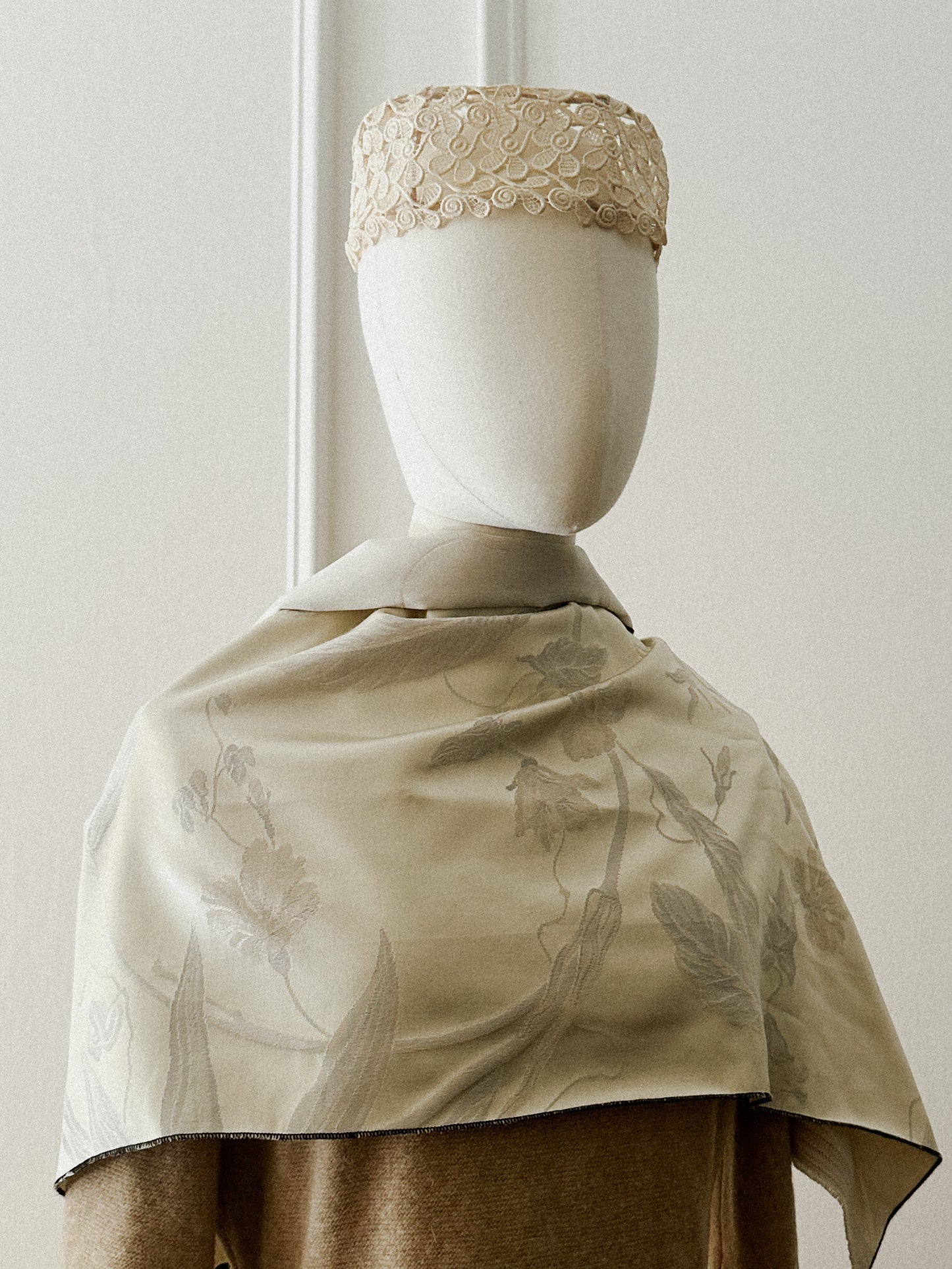 Italian Satin Brocade Fabric
