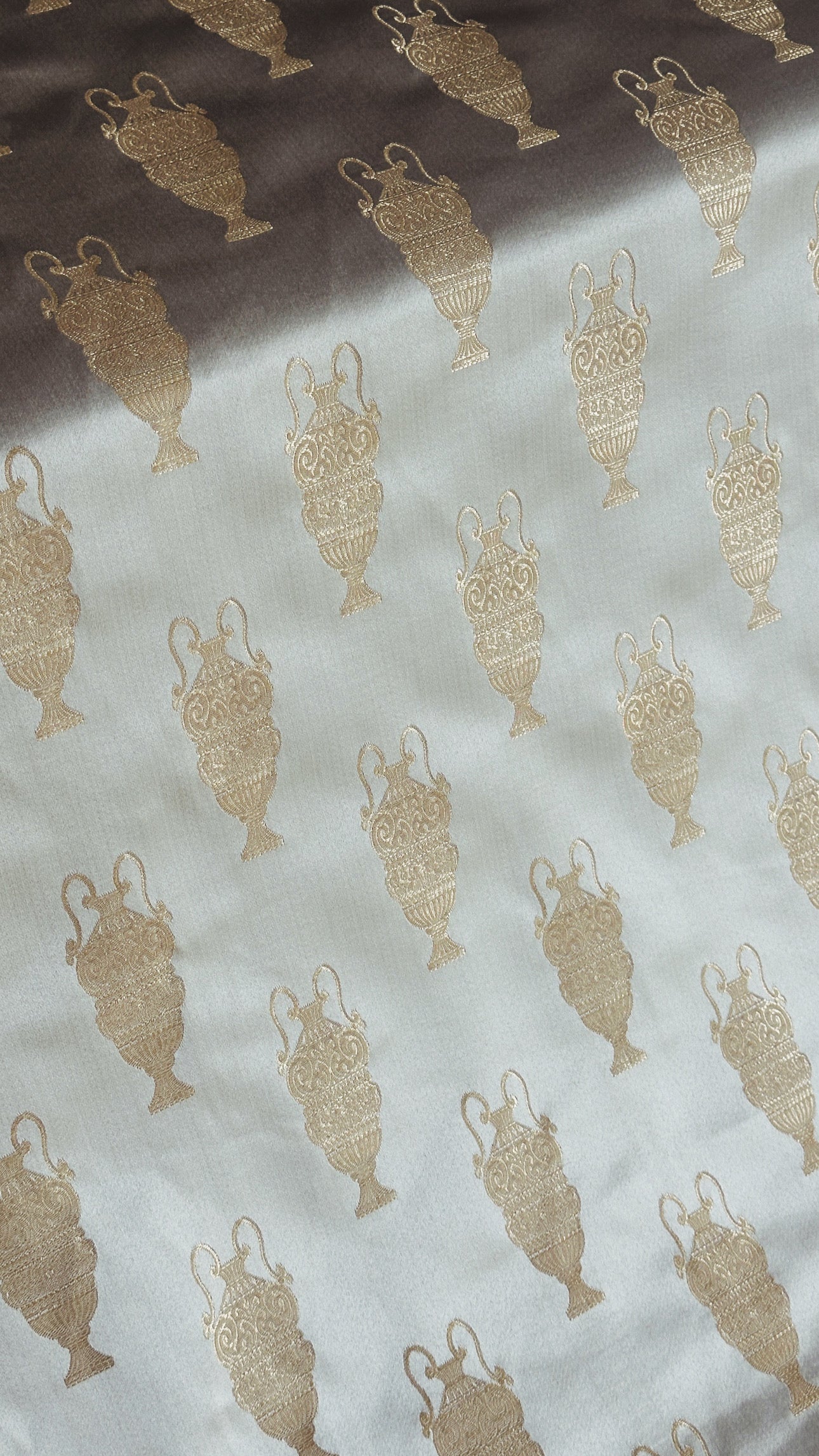 Satin Amphora Motif Fabric
