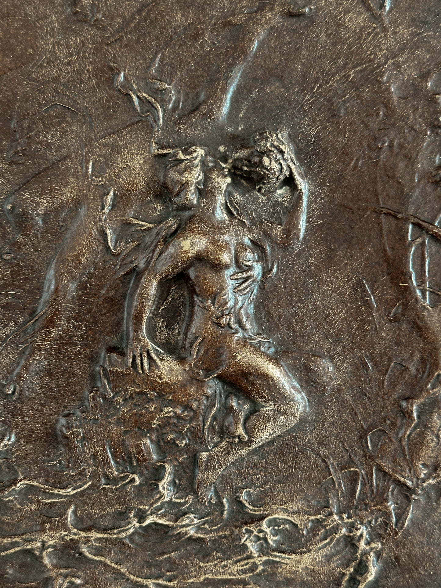 Composition Relief Wall Plaque