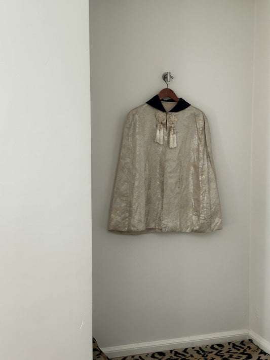 Silk Brocade Cape