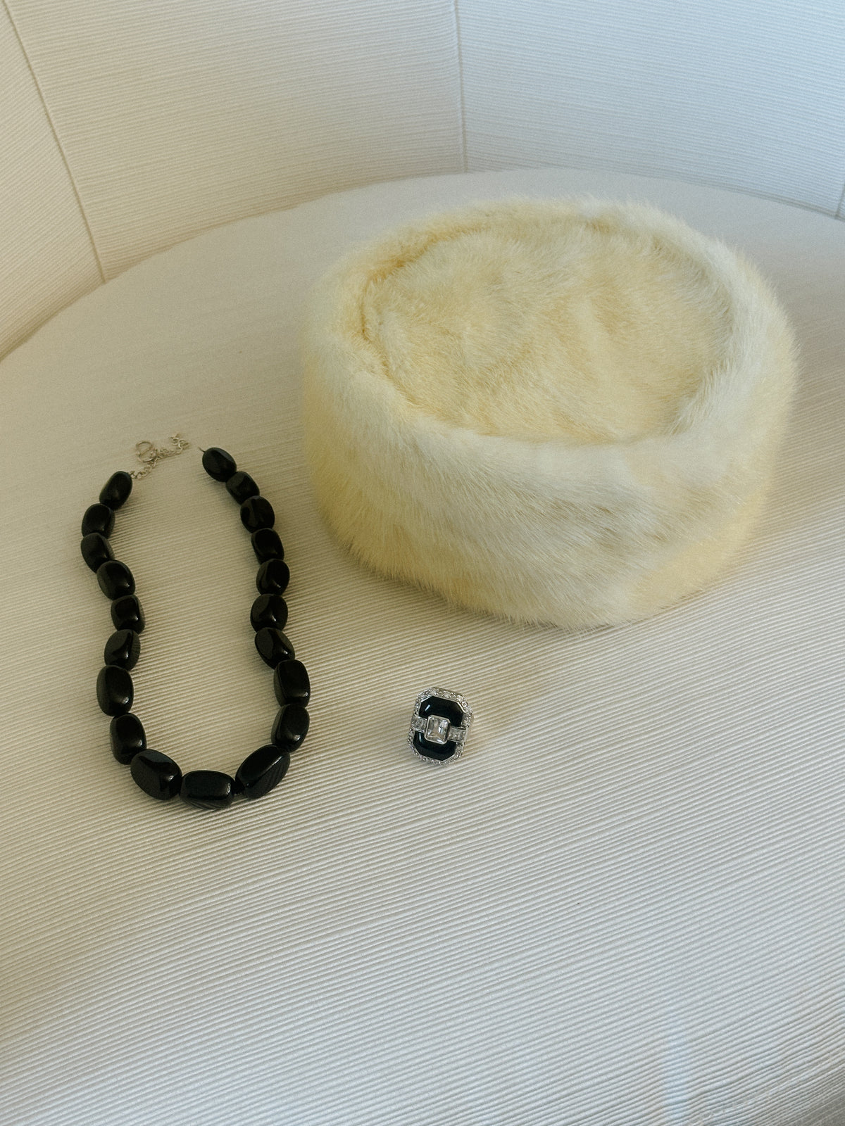 Black Onyx Beaded Necklace