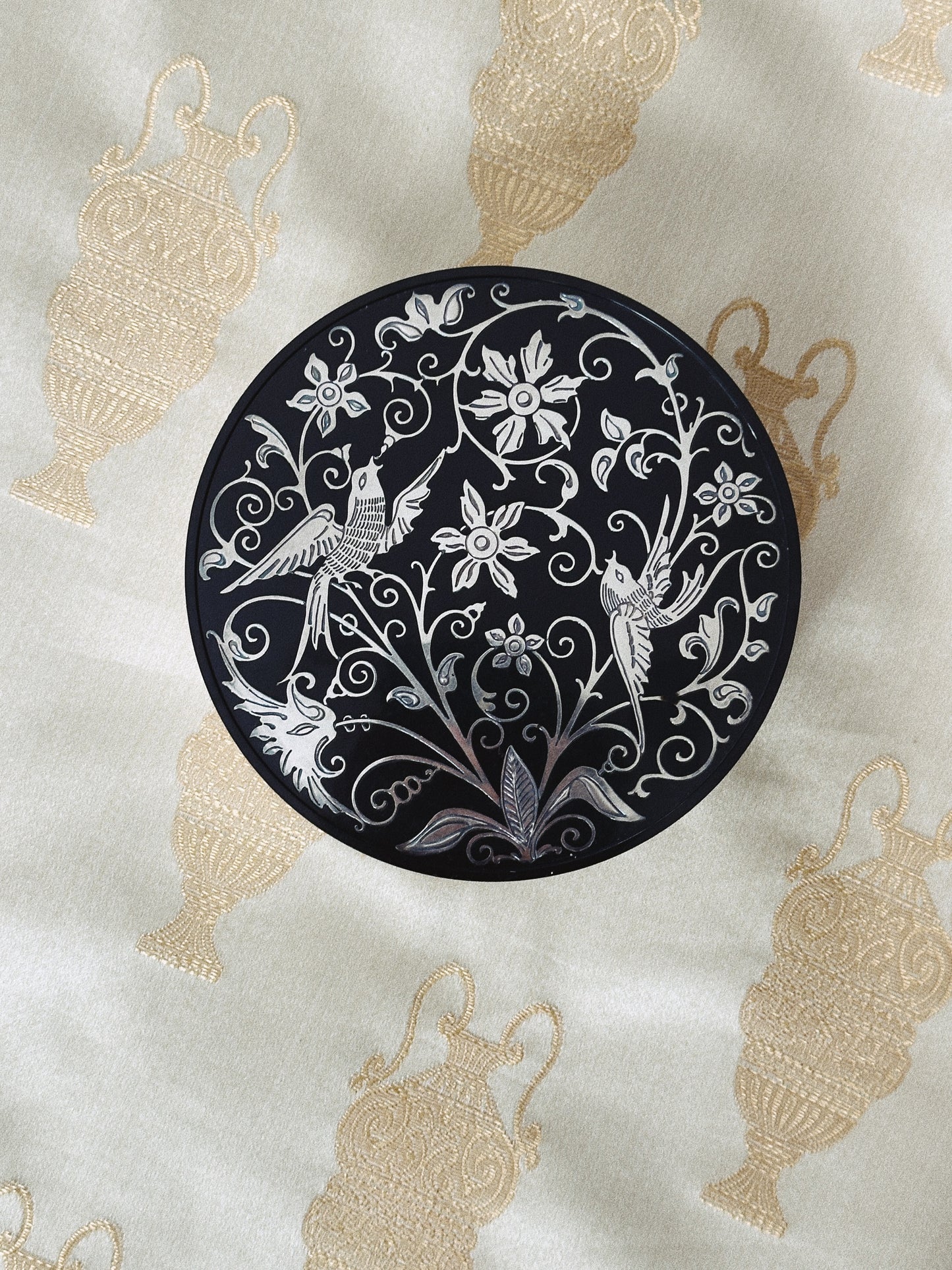 Silver Plated Inlay Box